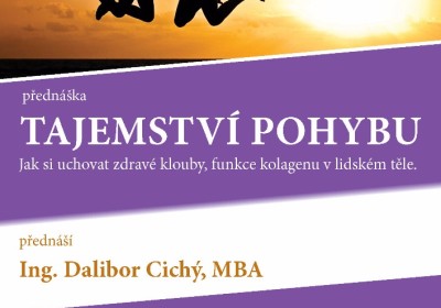 Tajemství pohybu. Ing Dalibor Cichý, MBA