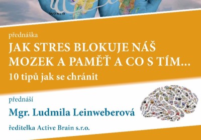 Jak stres blokuje… a co s tím Mgr. Ludmila Leinweberová