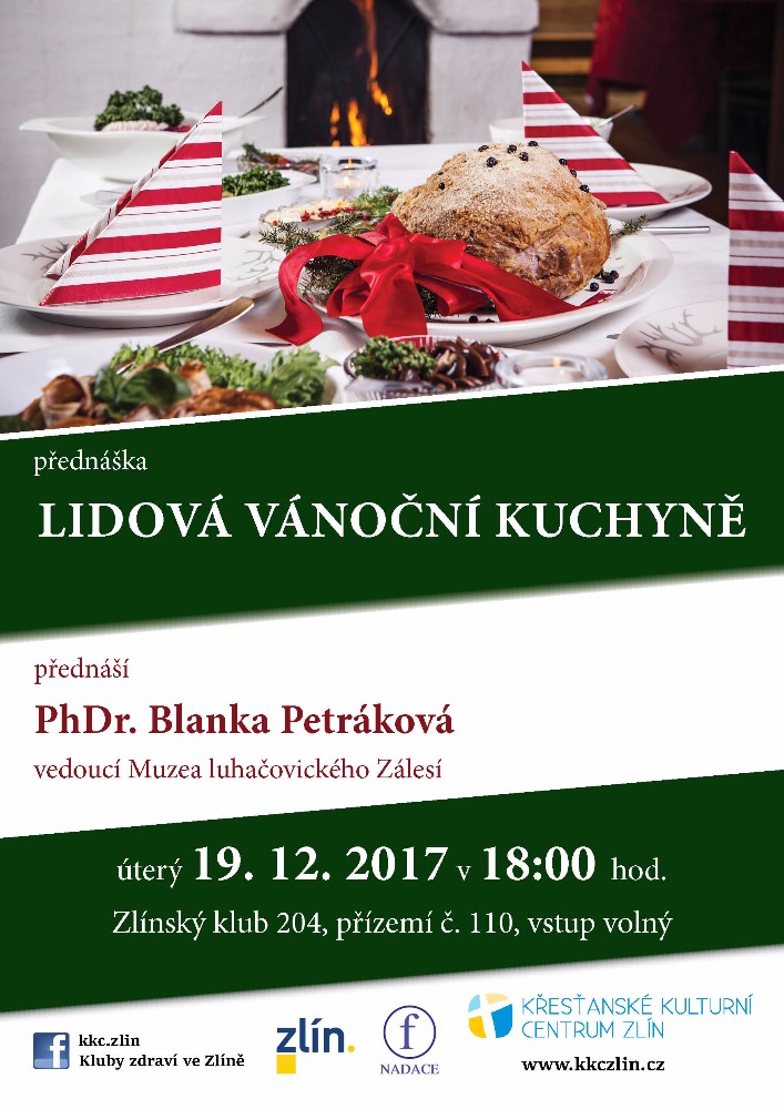 Lidová vánoční kuchyně (na Zlínsku). PhDr. Blanka Petráková