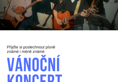 Vánoční koncert – kapela SÝKORKY