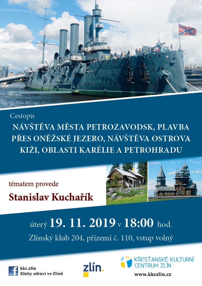 Petrozavodsk, plavba přes Oněžské jezero – Stanislav Kuchařík