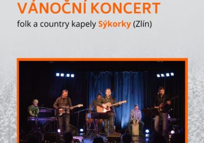 Vánoční koncert country kapely SÝKORKY