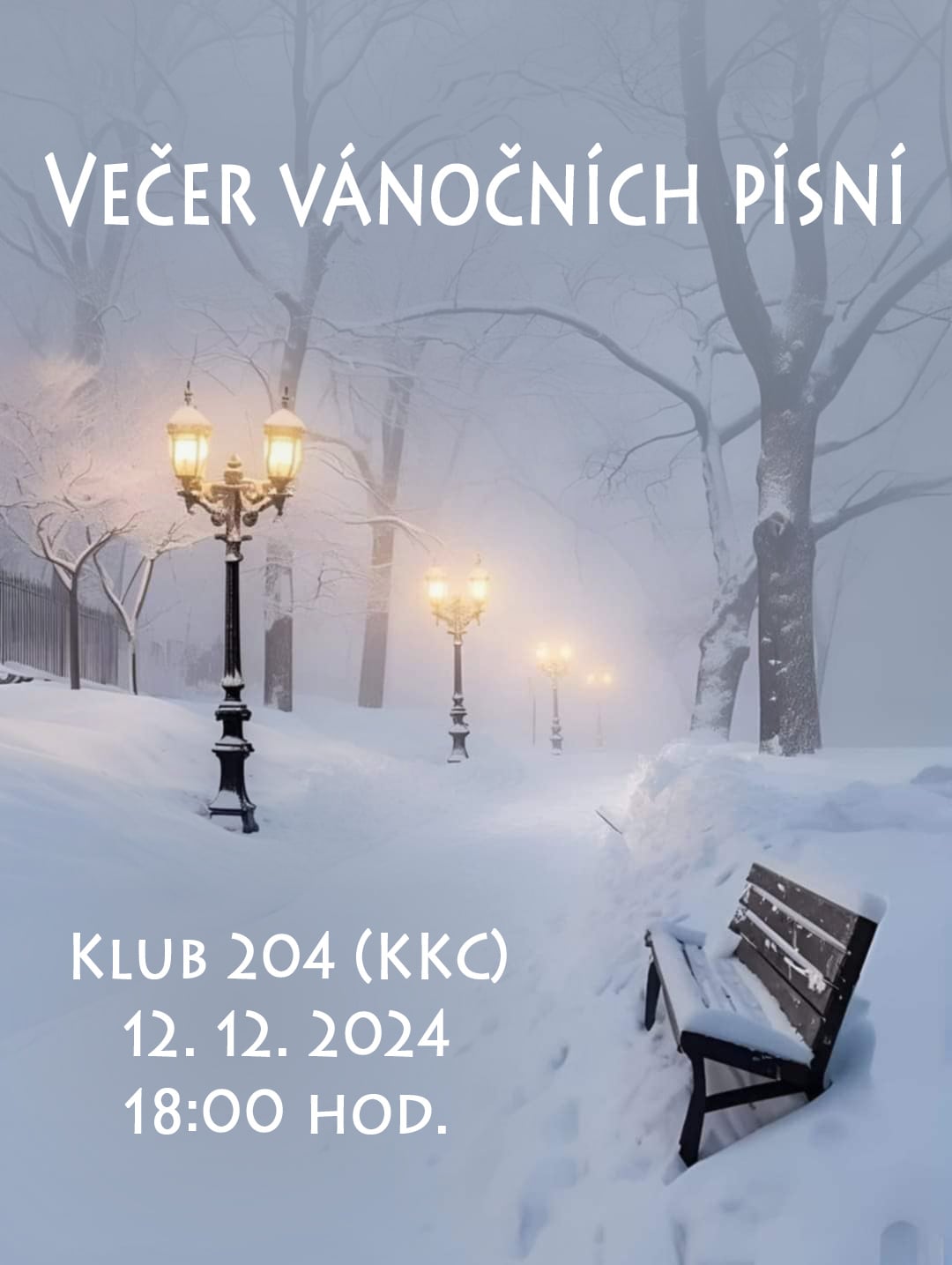 Večer Vánočních písní s Davidem Kaláčem a jeho hosty