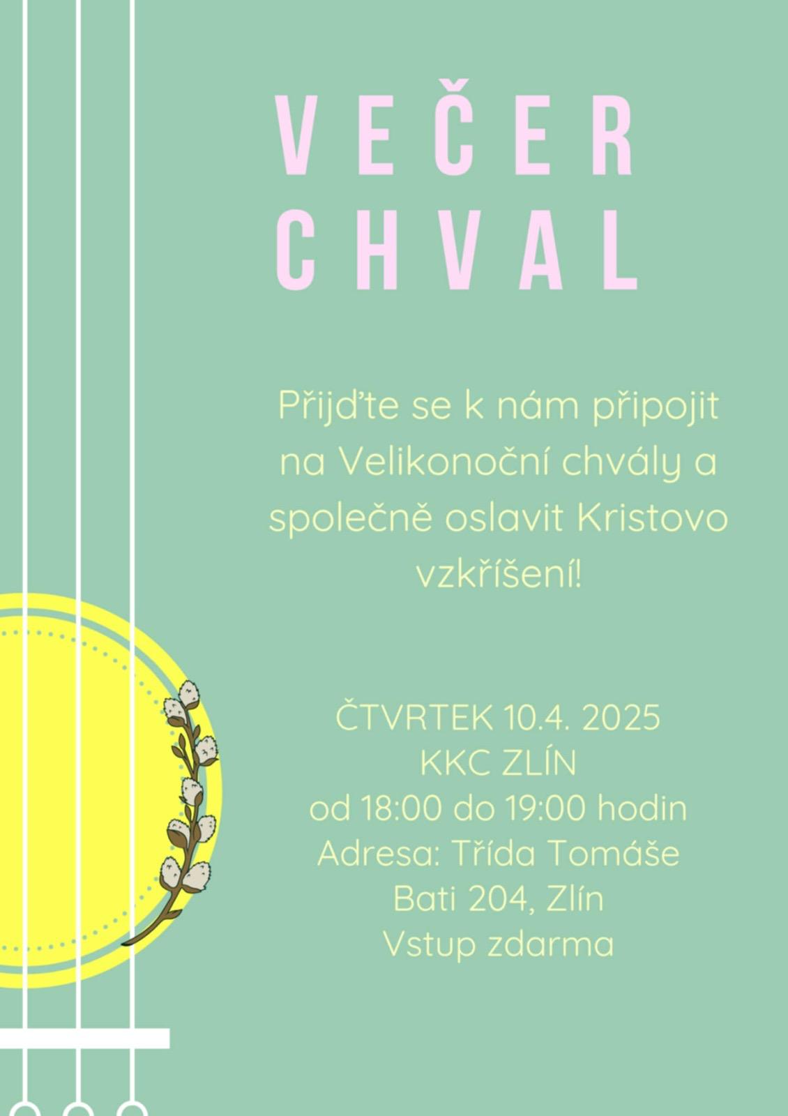 Večer chval VELIKONOČNÍ