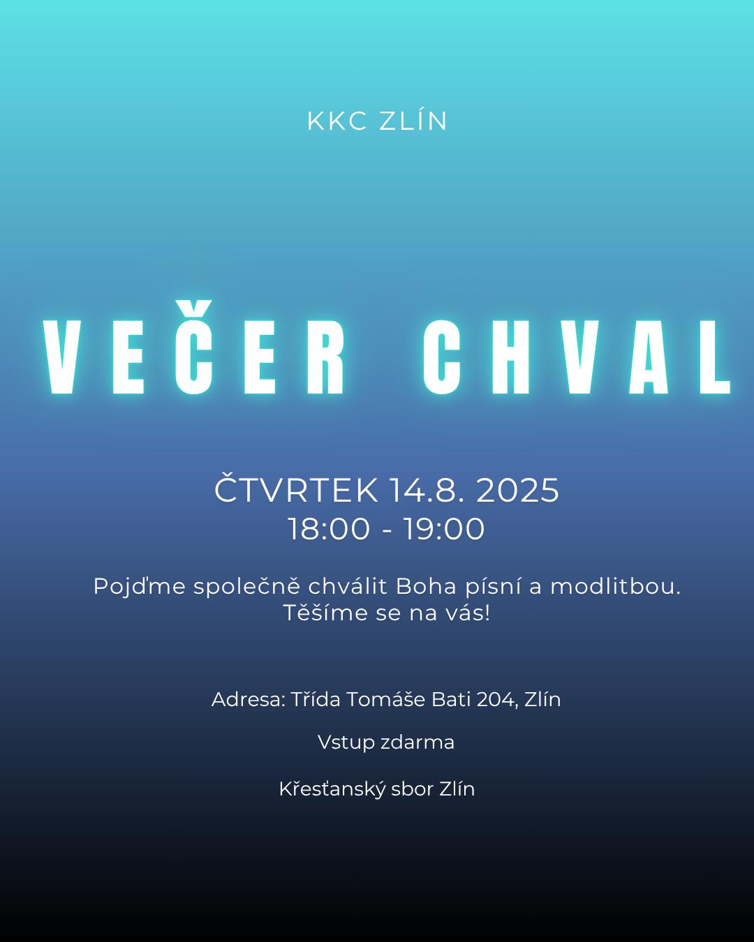 Večer chval