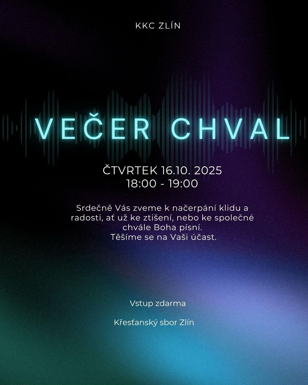 Večer chval