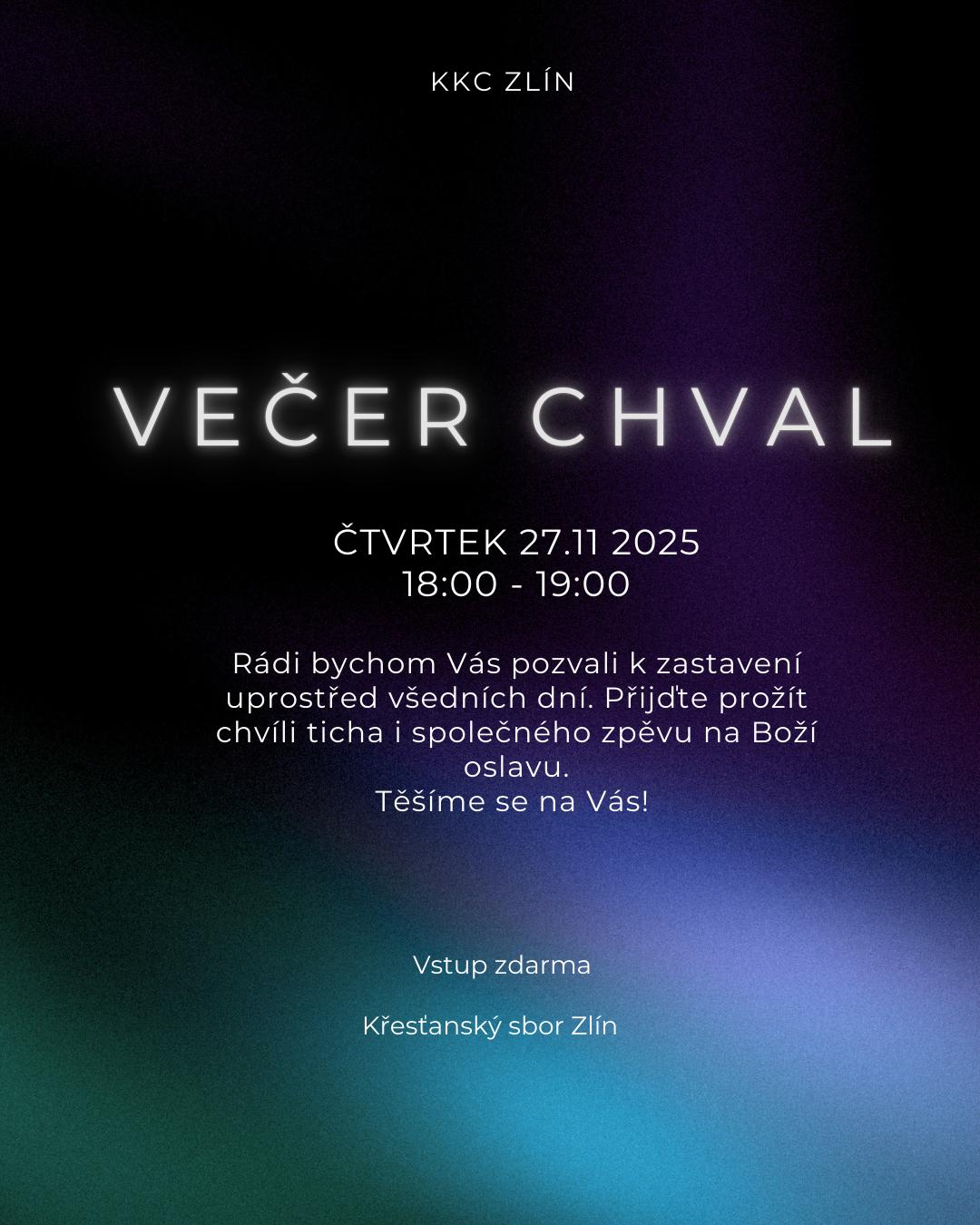 Večer chval
