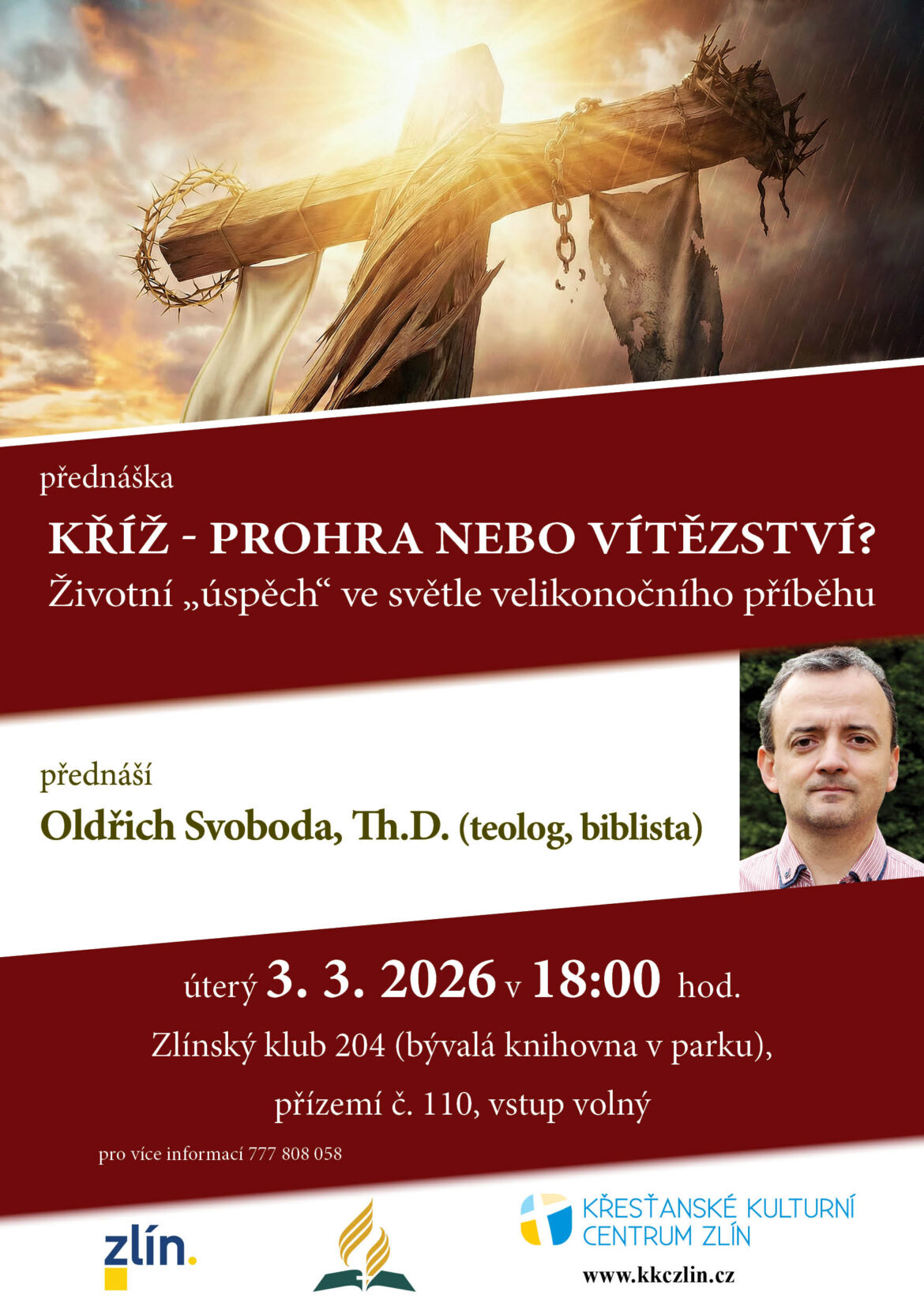 Kříž – prohra nebo vítězství? Aneb životní „úspěch“ ve světle velikonočního příběhu.