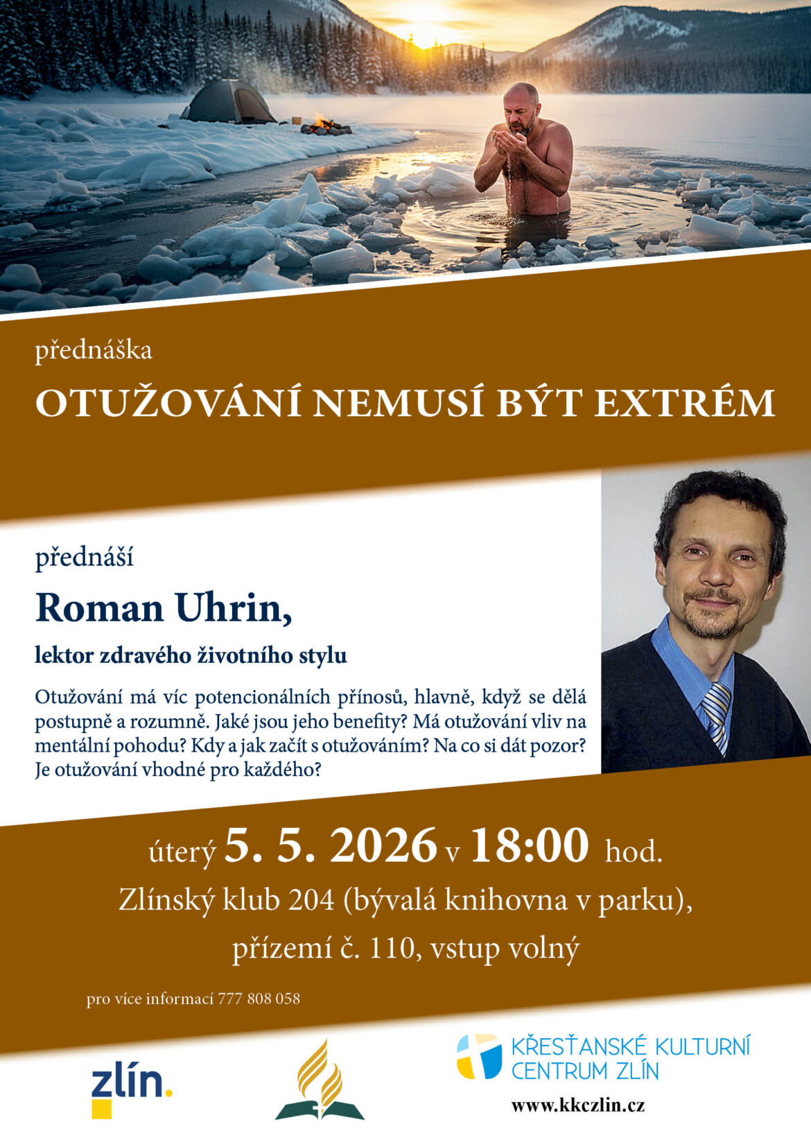 „Otužování nemusí být extrém“ Roman Uhrin