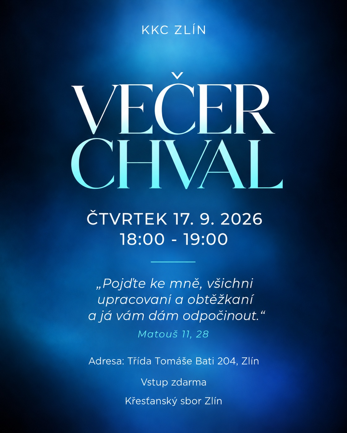 Večer chval